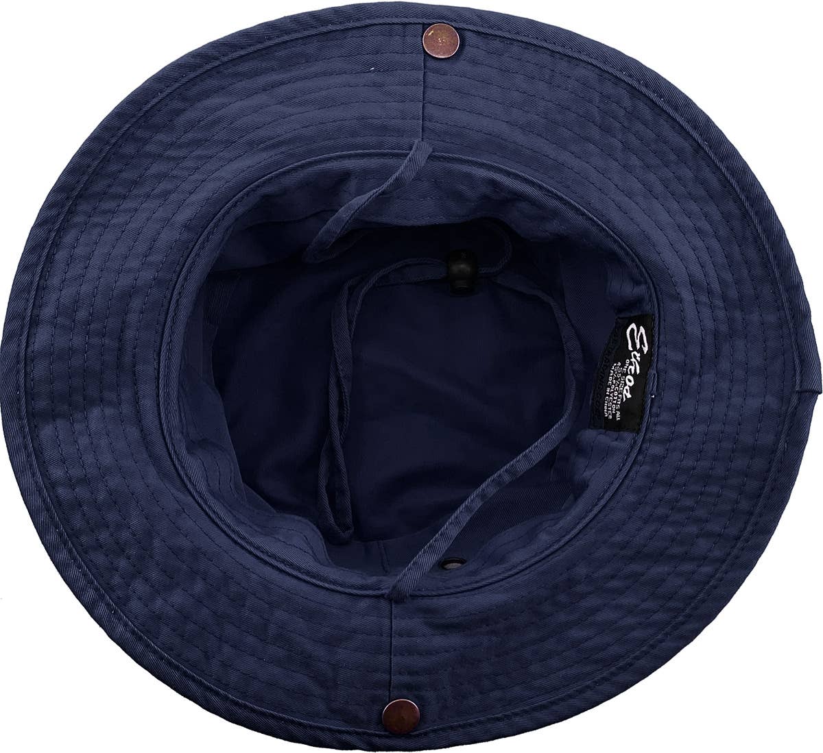 Solid Boonie Hat With String (Fitted): KHK, L/XL | McKenzie